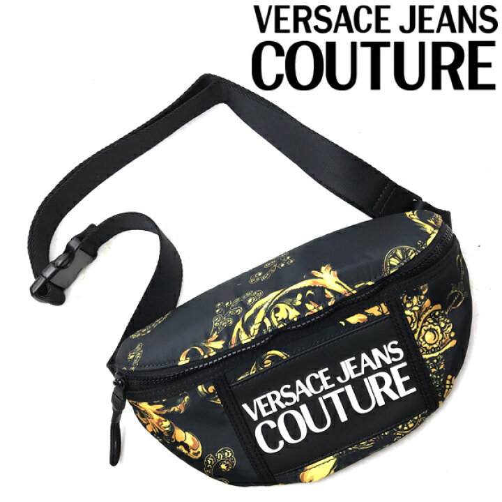楽天市場】VERSACE JEANS COUTURE ウエストバッグ ベルサーチ 