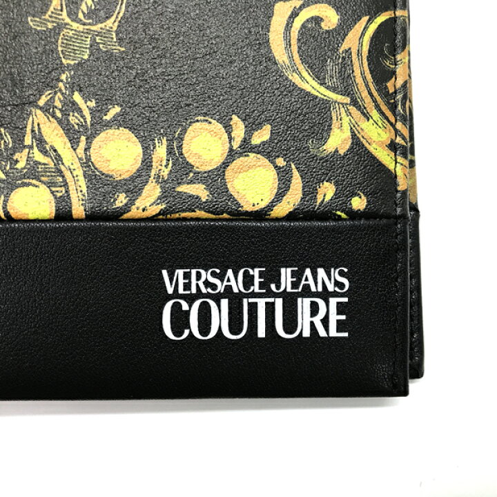 楽天市場】VERSACE JEANS COUTURE 二つ折り財布 ベルサーチ  
