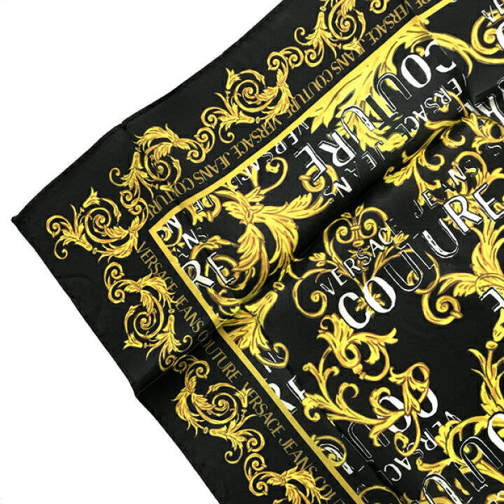 楽天市場】VERSACE JEANS COUTURE スカーフ ベルサーチ ヴェルサーチェ  