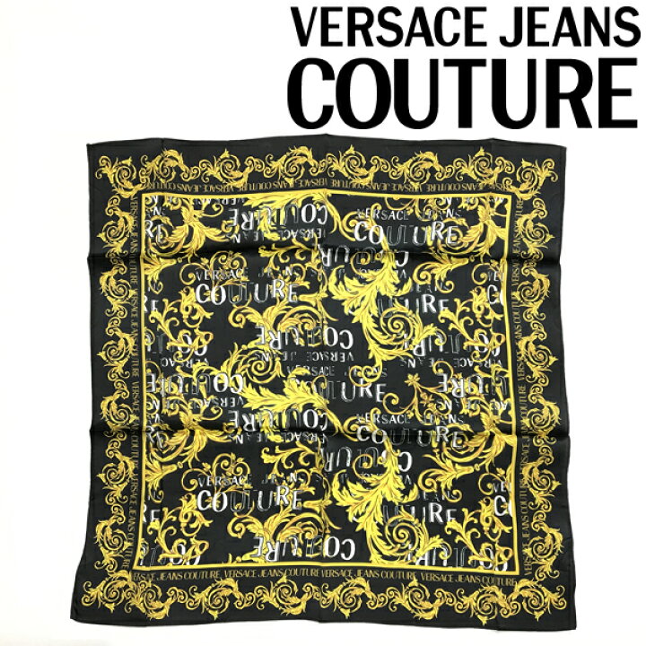 楽天市場】VERSACE JEANS COUTURE スカーフ ベルサーチ ヴェルサーチェ  
