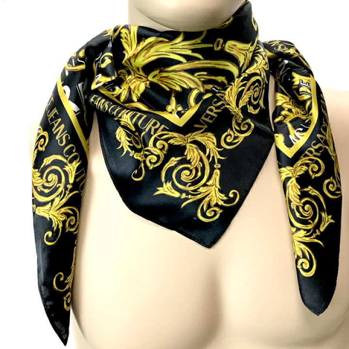 楽天市場】VERSACE JEANS COUTURE スカーフ ベルサーチ ヴェルサーチェ  