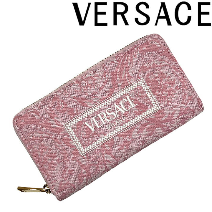 楽天市場】【在庫処分特価】VERSACE 長財布 ベルサーチ ヴェルサーチェ 
