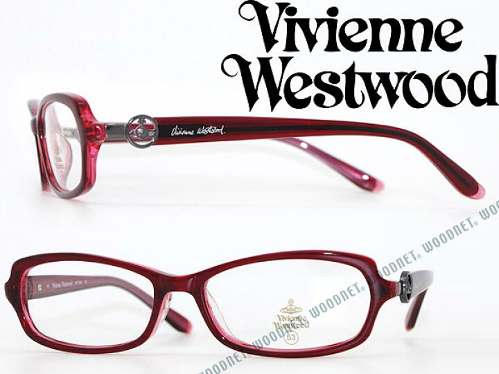 楽天市場】メガネフレーム Vivienne Westwood レッド×レッドストライプ 