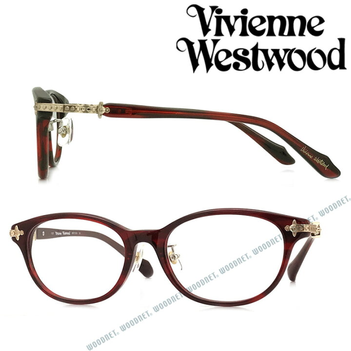 楽天市場】Vivienne Westwood メガネフレーム ヴィヴィアン ウエストウッド レディース ダークレッドササ 眼鏡 VW-7059-DR  ブランド : WOODNET 楽天市場店