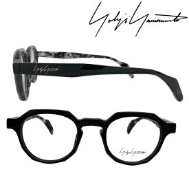 Yohji Yamamoto メガネフレーム ヨウジヤマモト メンズ&レディース ブラック 眼鏡 YY-19-0070-01 ブランド