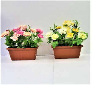 プランター 花 春 造花 アーティフィシャルフラワーの人気商品 通販 価格比較 価格 Com