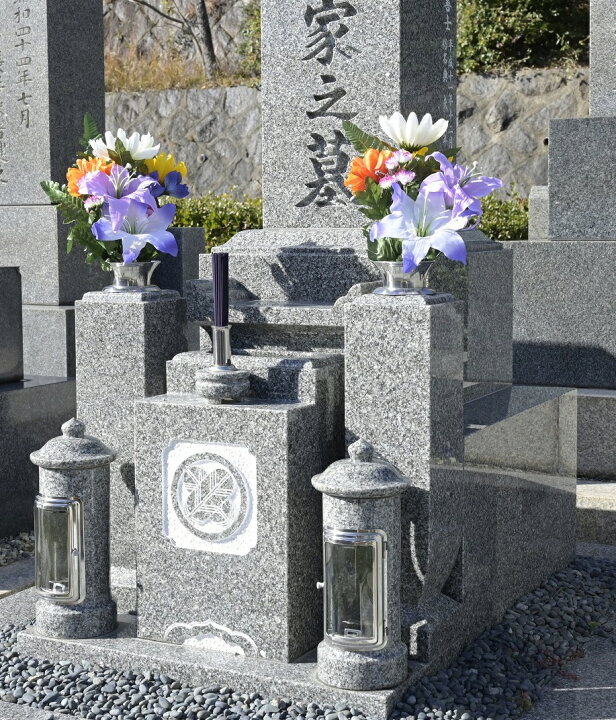 楽天市場】造花 正月向け仏花 お墓に お仏壇に すごいボリュームです 