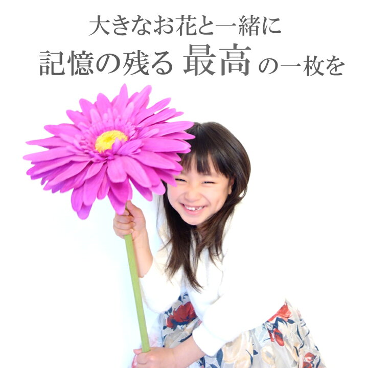 楽天市場 特大サイズ ビックガーベラ 大きい 造花 ガーベラ 選べるカラー 白 黄色 ピンク オレンジ 紫 造花 花経29cm 良質 大量注文可能 ガーベラ ビッグ 造花 大きい お花 限定発売 インテリア お花 オシャレ ガーベラ 人気 可愛い ポップ 余興 結婚式 造花の専門店