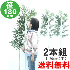 七夕 笹 造花 送料無料 最安値に挑戦 メーカー直送 2本セット 2本組み 笹 人工観葉植物 七夕祭り お祭り 笹 造花 人気 笹 商店街 造花 領主書 大量注文対応 180cm 1.8m 笹 七夕 180m 造花 大きい まとめ割 七夕 2本セット