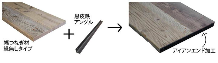 楽天市場】足場板 古材 テーブルトップ 天板のみ 板幅(奥行)40cm 長 
