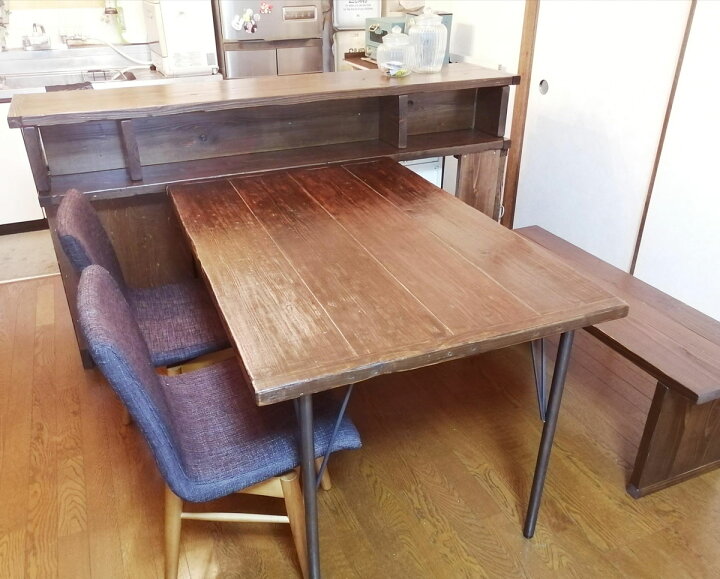 無塗装でアイアンな極細鉄脚♪ 19×110～19×430mm V 