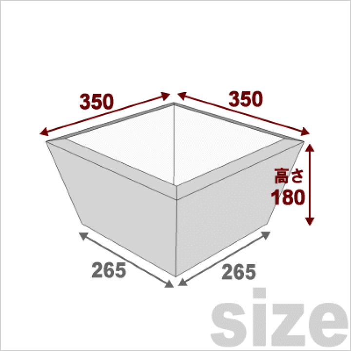 楽天市場】寄せ植えプランター（深底）Lサイズ 幅35cm×奥行35cm