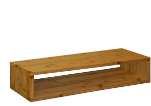 【横幅/高さは1cm単位でオーダー可】国産杉 ロの字/四角 ラック(板厚2.4cm)幅21〜100cm×高さ11〜20cm×奥行30cm【受注生産】スクエア 長方形 オープンラック キューブボックス 棚 車中泊 隙間埋