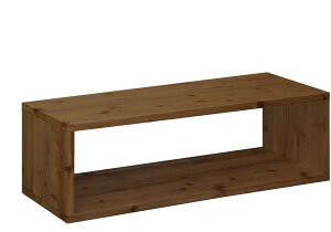 【横幅/高さは1cm単位でオーダー可】国産杉 ロの字/四角 ラック(板厚2.4cm)幅21〜100cm×高さ21〜30cm×奥行30cm【受注生産】スクエア 長方形 オープンラック キューブボックス 棚 車中泊 隙間埋