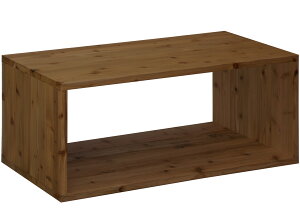 【横幅/高さは1cm単位でオーダー可】国産杉 ロの字/四角 ラック(板厚2.4cm)幅21〜100cm×高さ31〜40cm×奥行40cm【受注生産】スクエア 長方形 オープンラック キューブボックス 棚 車中泊 隙間埋