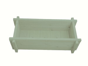 システム プランター長方形1型(ゴム脚付き)777mm×377mm×高さ242mm(2.5段) 木製 鉢 プランター プランターカバー 天然木 おしゃれ 大型 鉢カバー ウッド 野菜 菜園 玄関 庭 ベランダ 鉢植え 植