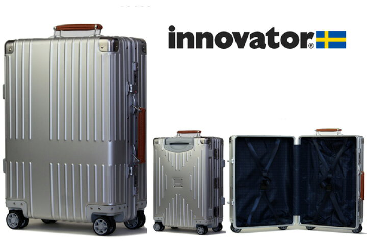楽天市場】イノベーター innovator スーツケース（アルミキャリー 