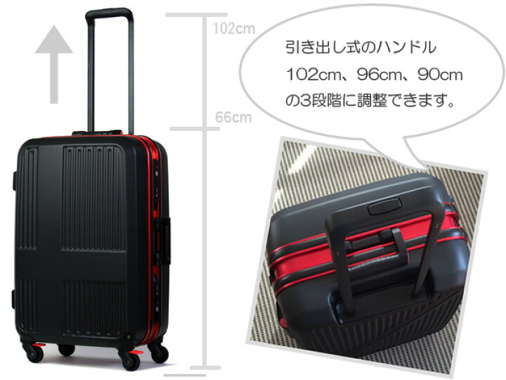 楽天市場】イノベーター innovator ハードキャリー/スーツケース（60L  