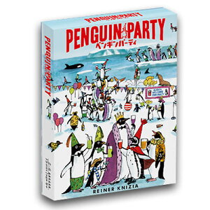シンプルなルールでかわいいいペンギンのカードゲームペンギンパーティ日本語版(Pingu-Party)