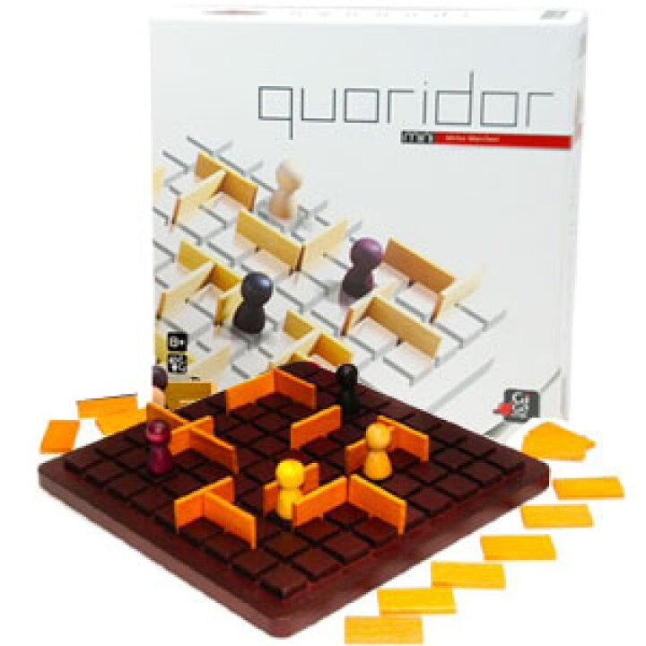 楽天市場 コリドール ミニ Quoridor Mini Gigamic社 ボードゲーム ギガミック 木のおもちゃウッドワーロック