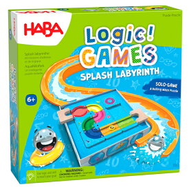 ロジックゲーム・ウォータースライダー HABAのゲーム ハバ社 ドイツ