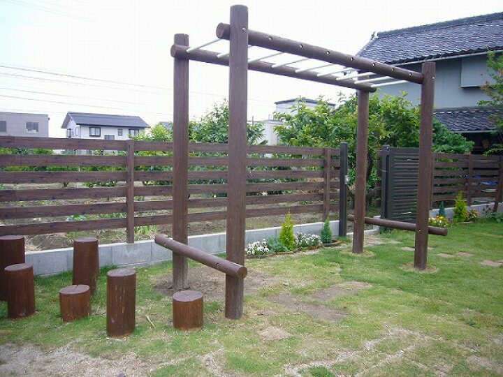 楽天市場】木製 うんてい 無塗装 加圧注入防腐加工処理済 : 自然工房 