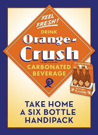 アメリカン ブリキ看板 オレンジクラッシュ ORANGE CRUSH アドバタイジング 広告 炭酸飲料 ティンサイン サインボード コレクティブル ヴィンテージ レトロ