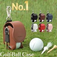 【楽天1位】 ゴルフ ボールケース 機能性にこだわるプレイヤーの ゴルフボールケース 2個入れ用 グリーン…