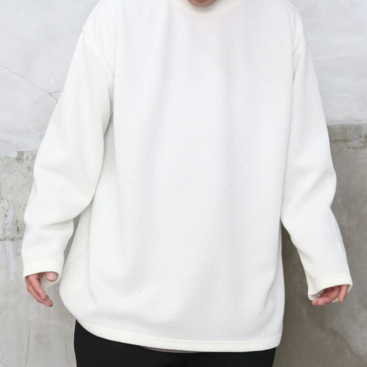 楽天市場 万能の証 Aw 無地ビッグニット ニット メンズ ニット 無地 ビッグニット メンズ 秋服 メンズ 冬服 メンズ 春服 メンズ スプリングニット メンズ ゆったり ニット ブラック オフホワイト 綿ニット インナーニット 春ニット Wood Which Flows