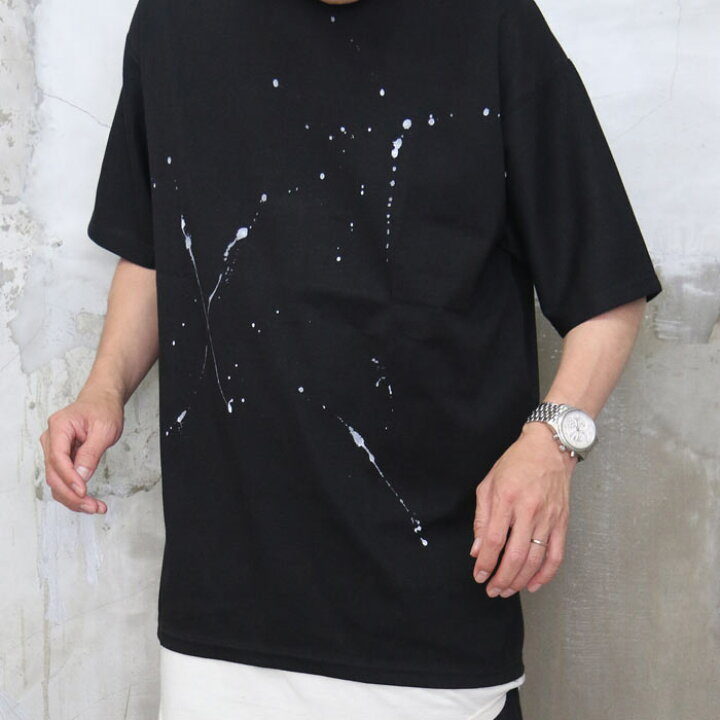 楽天市場】『手作業で！』SS!!5分袖ハンドペイントTシャツ☆ [M便 1/1  