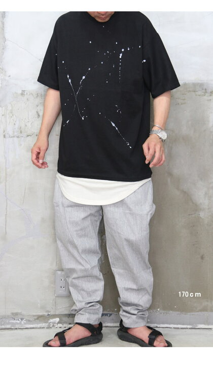 楽天市場】『手作業で！』SS!!5分袖ハンドペイントTシャツ☆ [M便 1/1  