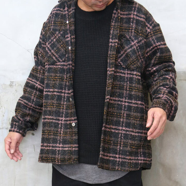 楽天市場】再販! ミックスカラーチェック柄ジャケット メンズ ミックス 