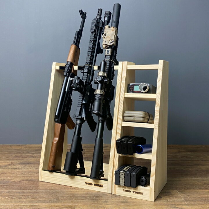 サバスタトレジャーチェストガンラックサバゲー電動ガン収納