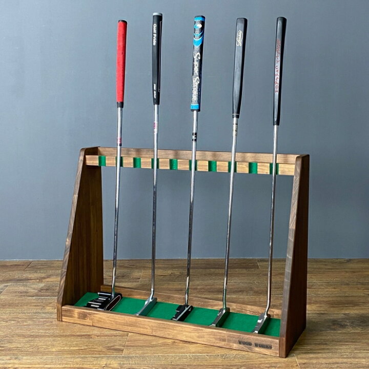 楽天市場】月間優良ショップ連続受賞 WOODWORKS パターラック 10本掛 