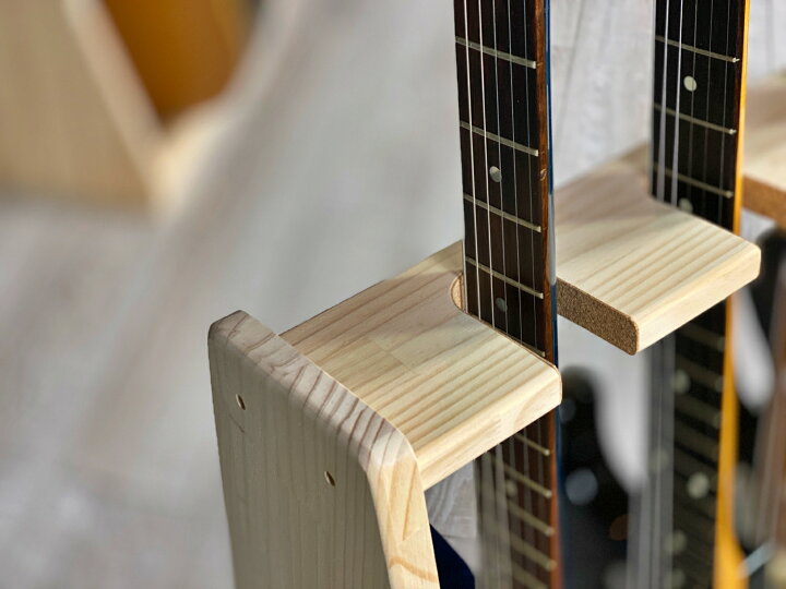 楽天市場】月間優良ショップ連続受賞 WOODWORKS ギタースタンド 5本掛 