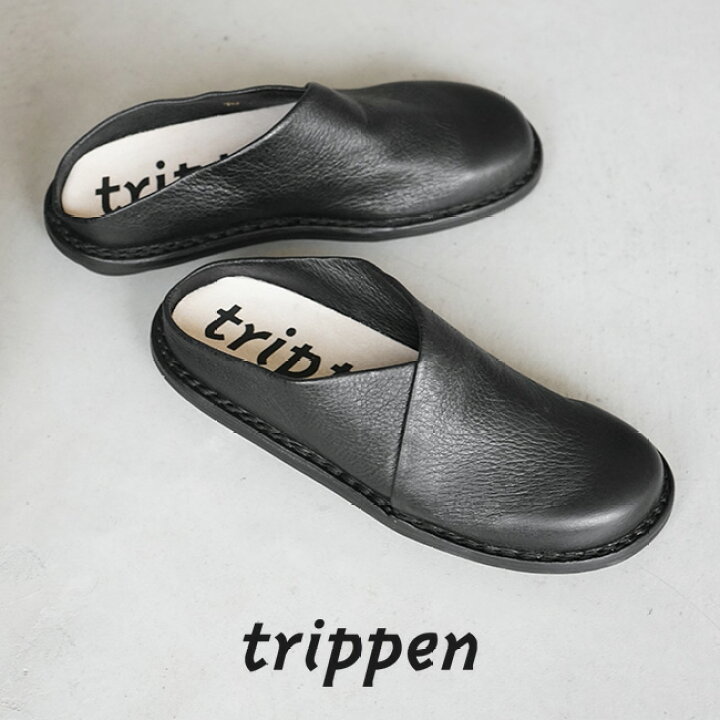 楽天市場】【SALE 50%OFF】trippen(トリッペン) レザースリッポン 