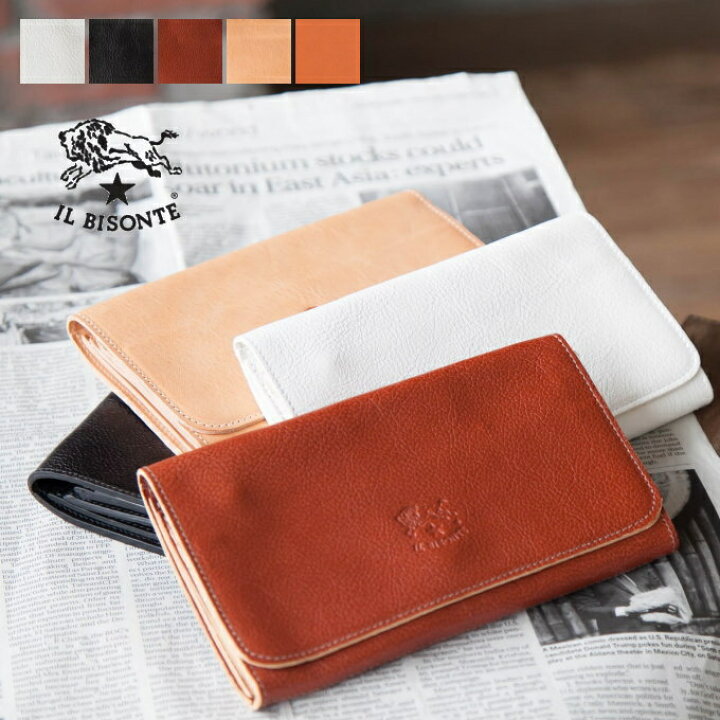 楽天市場】◇【国内正規販売店】 IL BISONTE（イルビゾンテ） レザー 