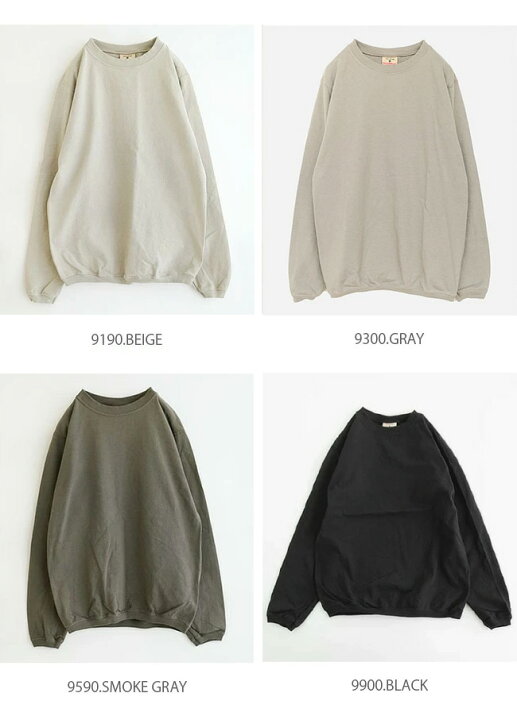 楽天市場】【30%OFF】[NGW9951]GOODWEAR(グッドウェア) CREW NECK L/SL 