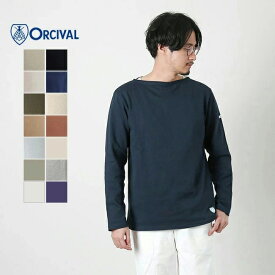 [B211]ORCIVAL(オーシバル/オーチバル) COTTON LOUND BOAT-NECK(コットンロードボートネック)