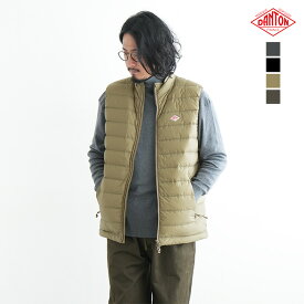 【20%OFF】◇[DT-A0189NPS] DANTON(ダントン) ミドルダウンスタンドカラーベスト/メンズ/アウター/ダウンベスト