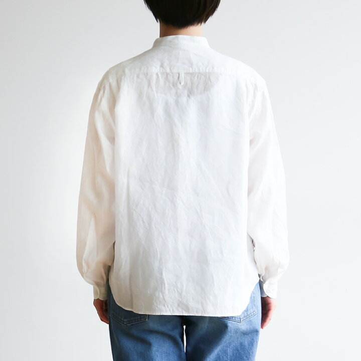 楽天市場】◇DANTON(ダントン) リネンバンドカラーシャツ 【メール便 