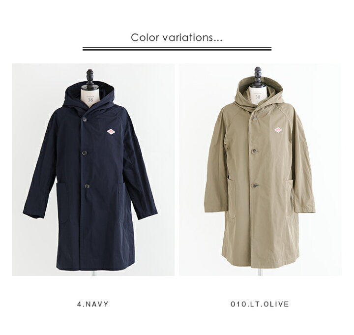 楽天市場】◇[JD-8849PDF] DANTON(ダントン) Double Cloth hood coat 
