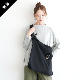 ◇[MC1410WH]MASTER&Co.(マスターアンドコー) 別注 60/40 CLOTH SHOULDER BAG with KARABINER(ロクヨンクロス ショルダーバッグ＋カラビナ)