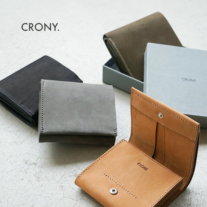 楽天市場】[CR-00014]CRONY.(クルニ—) 折財布/Middle Wallet 