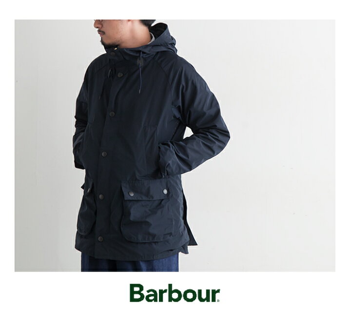 楽天市場】[MCA0565] Barbour(バブアー) HOODED BEDALE SL SHAPE 