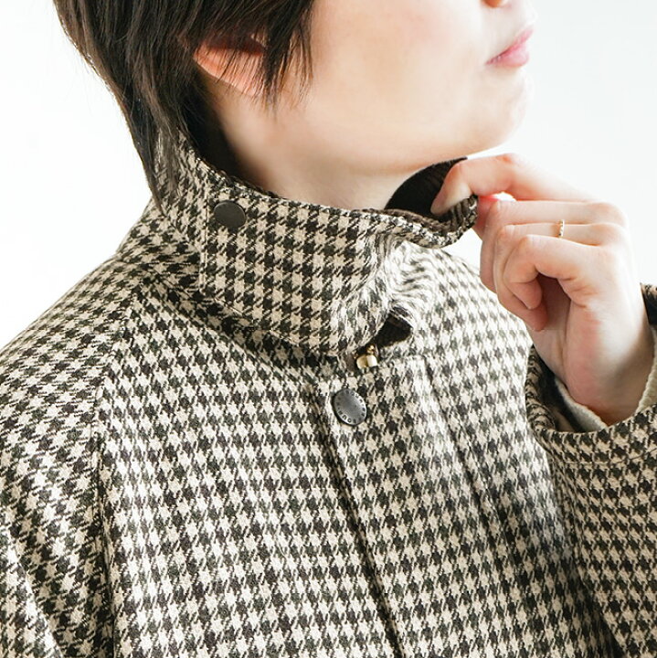 楽天市場】Barbour(バブアー) LADIES BURGHLEY WB GLENCLUBCHECK 