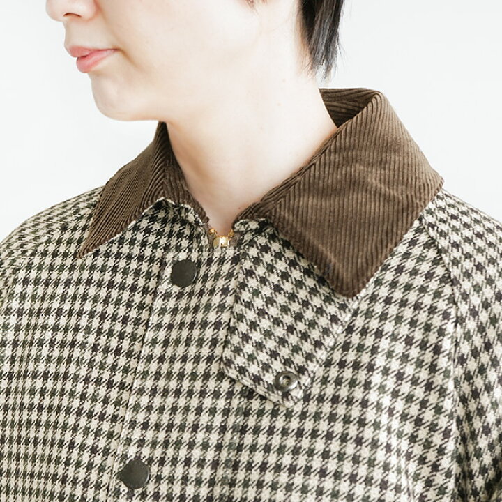 楽天市場】Barbour(バブアー) LADIES BURGHLEY WB GLENCLUBCHECK 