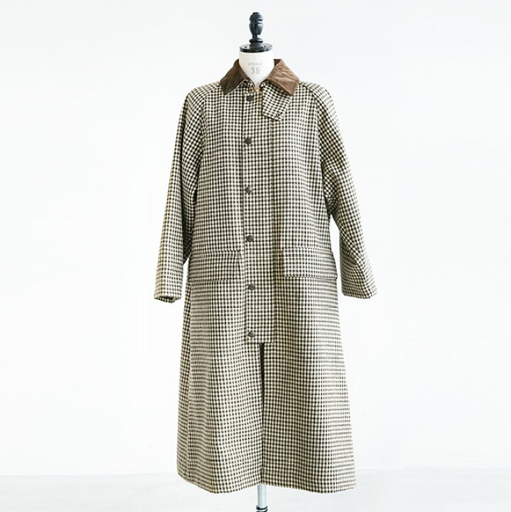 楽天市場】Barbour(バブアー) LADIES BURGHLEY WB GLENCLUBCHECK 