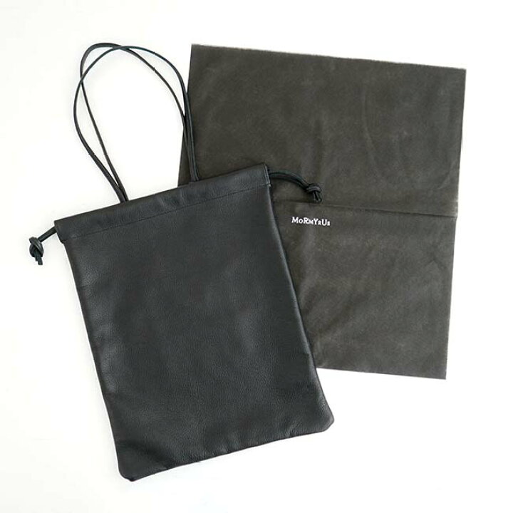 楽天市場】【保存袋あり】MORMYRUS(モルミルス) レザー巾着トート [M 