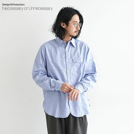 [90011783]NECESSARY or UNNECESSARY/N.O.UN(ネセサリーオアアンネセサリー/ナウン) OLD SHIRTS NEW/シャツ/トップス【メール便対応可】